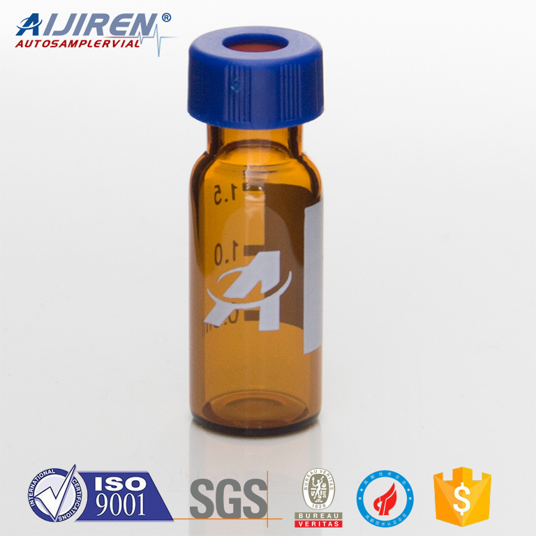 2ml hplc 9-425 Glass vial with ptfe liner pp cap with high quality alibaba-aijiren HPLC Vials